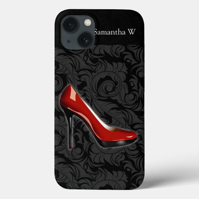 Sassy Red Shoe Case-Mate iPhone Hülle (Rückseite)