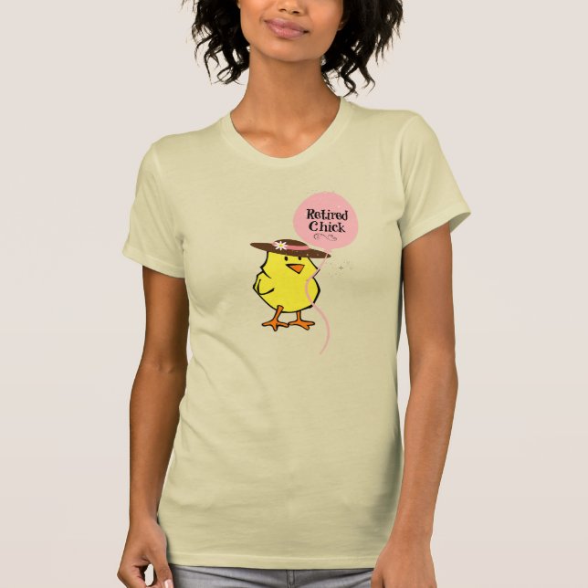 Sassy Remüde Chick T-Shirt (Vorderseite)