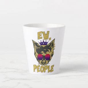 Sassy Royal Cat - "Ew. Leute" Funny Cat Lover Milchtasse