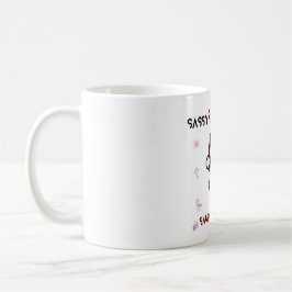Sassy-Santa-Modus – Zweisprachiges Weihnachtsdesig Kaffeetasse