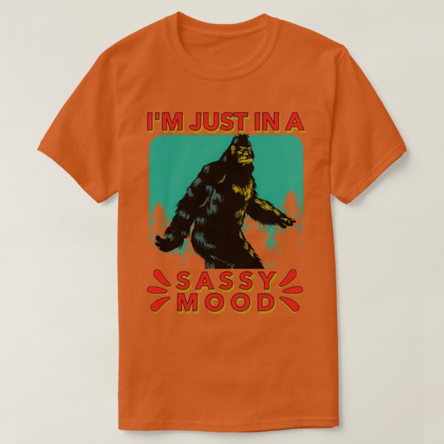 Sassy Sasquatch T-Shirt (Design vorne)