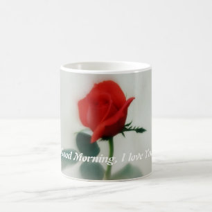 Sassy schauende Rosen-Tasse Verwandlungstasse