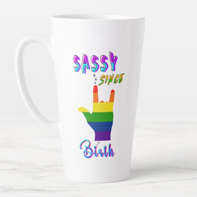 Sassy seit Geburt Milchtasse (Links)