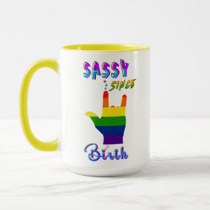 Sassy seit Geburt Tasse