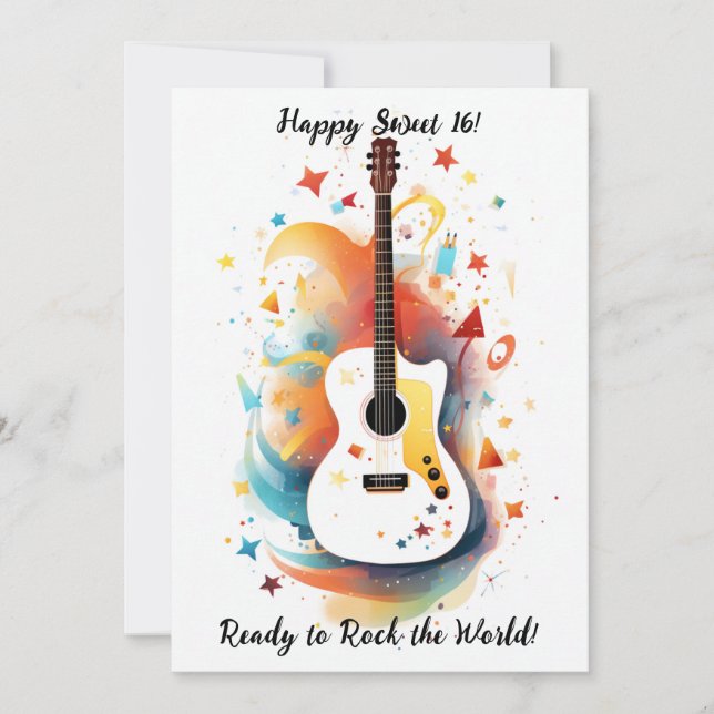 Sassy & Seize ans ! Carte d'anniversaire pour seiz (Devant)