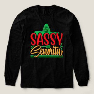 Sassy Señorita feiert Cinco De Mayo Fiesta Tri-Blend Shirt