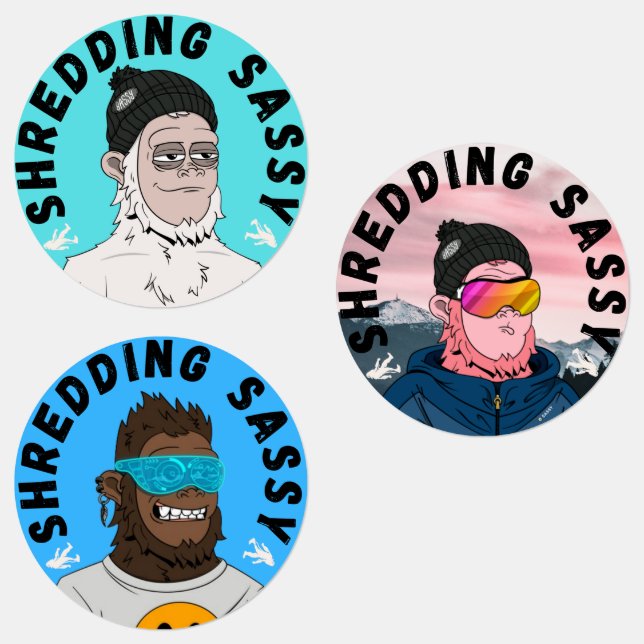 Sassy sticker pack (Groupe)