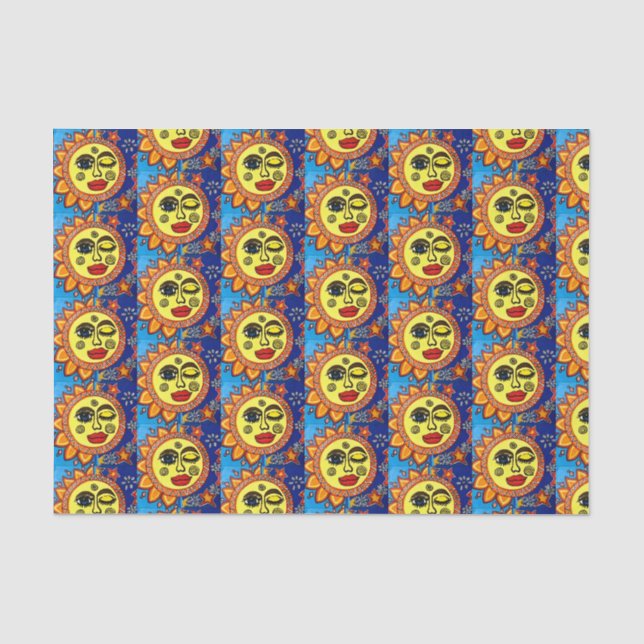 Sassy Sun Tissue Paper Seidenpapier (Vorderseite)
