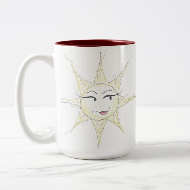 Sassy sunshine tasse à café (Gauche)