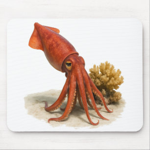 Sassy Tintenfisch auf Patrol Mousepad