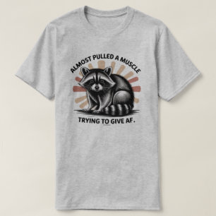 Sassy-Waschbär-T-Shirt – Lustiges Waldtier-T-Shirt T-Shirt