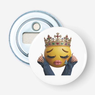 Sassy Weinen Emoji Party Ballon - Dramatischer Geb Flaschenöffner