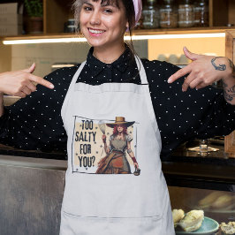 Sassy-Western-Koch Schürze