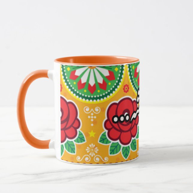 Sasta Nasha Mug avec un camion traditionnel pakist (Gauche)