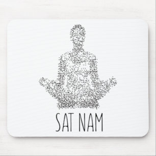 Sat Nam Kundalini Yoga für Yoga Meditation Mousepad