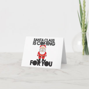 Satan Claus Spaß Feiertagskarte
