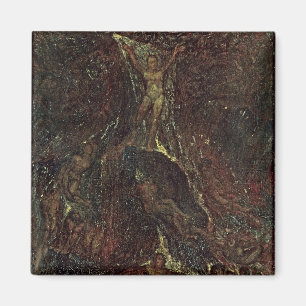 Satan, das seine Legionen aufruft Magnet