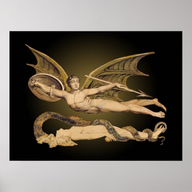 Satan & Eve 24x18 Art Poster (Vorne)
