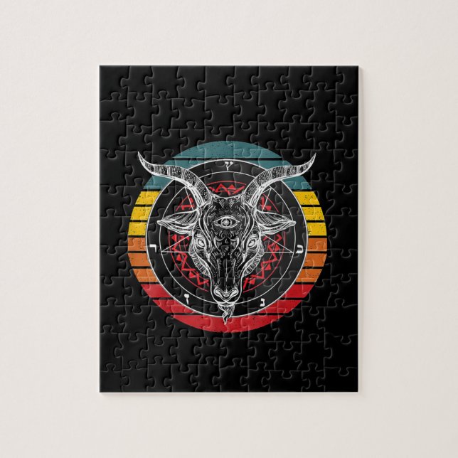 Satan Goat, Ziegengeschenk (Vertikal)