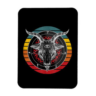 Satan Goat, Ziegengeschenk Magnet