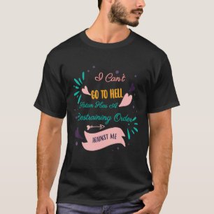 Satan hat einen Spaß für die Restrukturierung T-Shirt