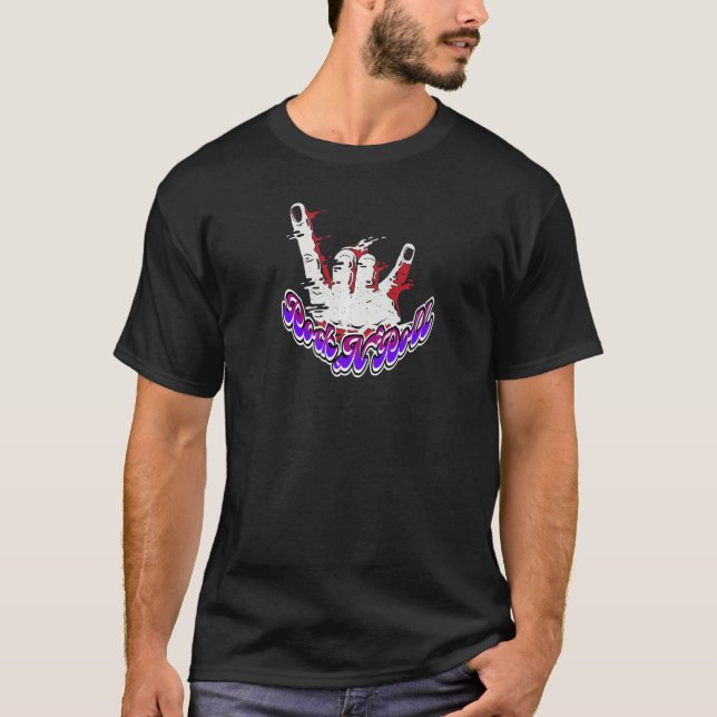 Satan Heavy Punks nicht tot Gothic Tattoo Nature R T-Shirt (Vorderseite)