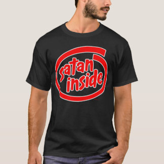 Satan innerhalb des Rotes T-Shirt
