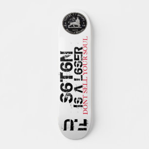 SATAN IST EIN NIEDRIGERES Soul-Skateboard Skateboard