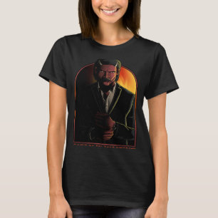 Satan ist Gewartet Teufelsmorn 666 Antichrist Okku T-Shirt