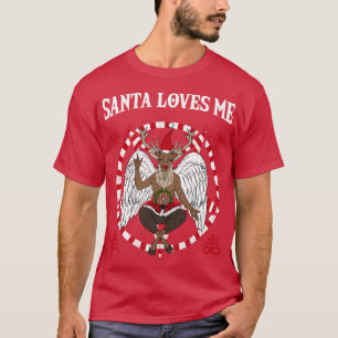 Satan Lieben Me Baphomet 5 T-Shirt