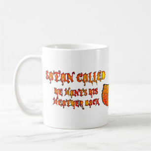Satan namens "Hitzewelle" 2011 Kaffeetasse