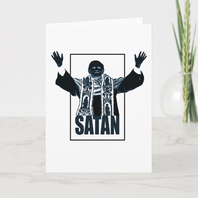 SATAN Pope Karte (Vorderseite)