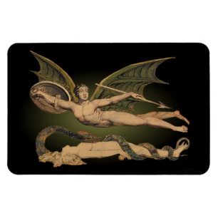 Satan u. Eve-Flexmagnet 4x6 Magnet