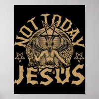 Satanic Baphomet Satan heute nicht Jesus tank oben