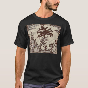 Satanic Occult Midnight Ride Goth Horror Ästhetik T-Shirt