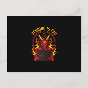 Satanic Pagan Goat Premium Ankündigungspostkarte