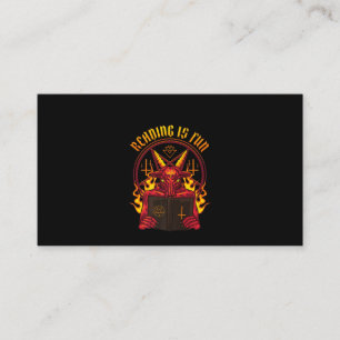 Satanic Pagan Goat Premium Visitenkarte