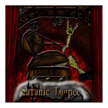 Satanic Toupee "Funeral Parlor" Poster