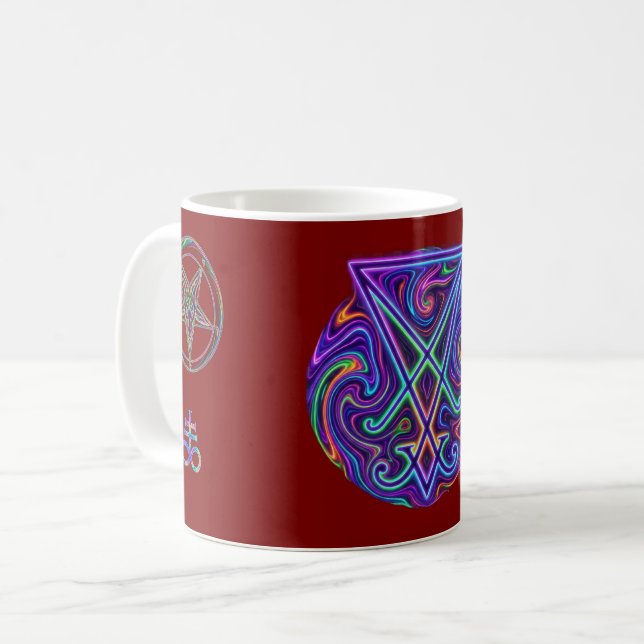 Satanisch Kaffeetasse (Vorderseite Links)