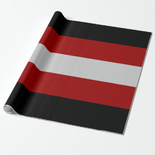 Satanische Flagge (Satanismus) Geschenkpapier