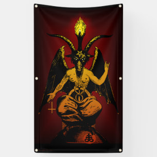 Satanische Ziege 3' x5 Fahne - Qualität im Freien Banner