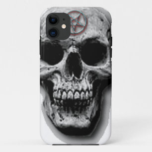 Satanischer schlechter Schädel-Entwurf Case-Mate iPhone Hülle
