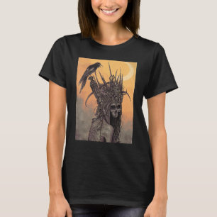 Satanist Ziege Satanic Maske Grunge Gothic Goth mi T-Shirt