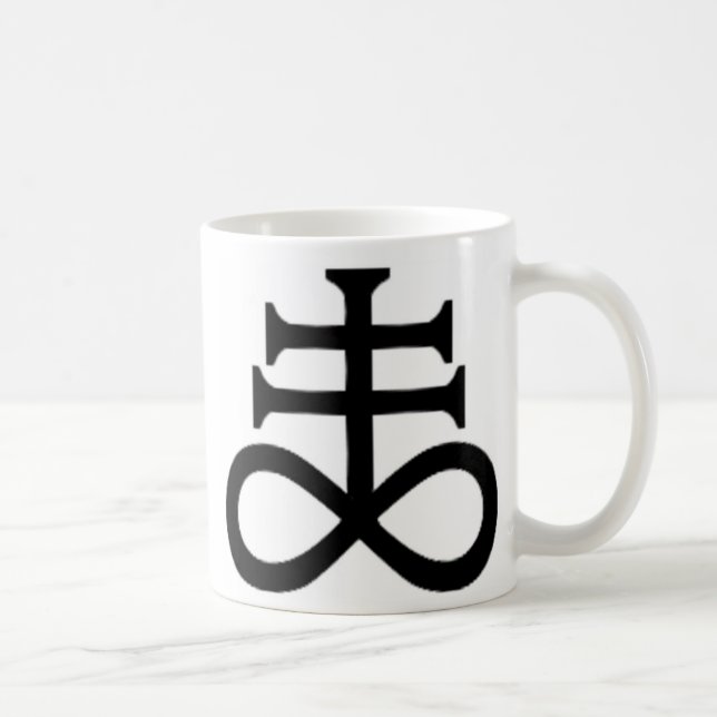 SATANKREUZ KAFFEETASSE (Rechts)