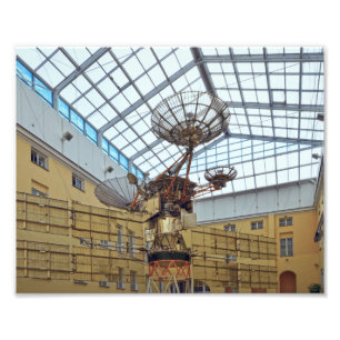 Satellit, Kommunikationsmuseum, St. Petersburg Fotodruck