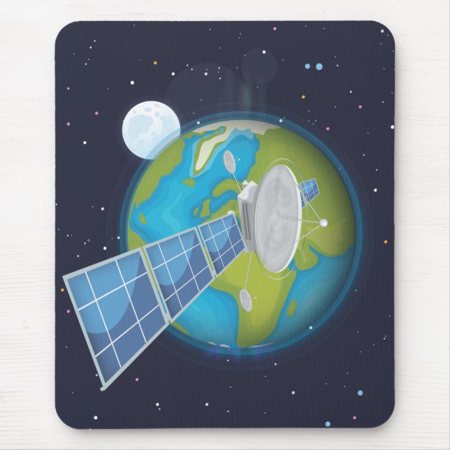Satellit Mousepad (Vorne)