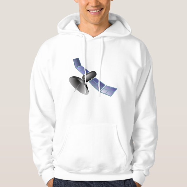 Satellite Mens Hoodie (Vorderseite)