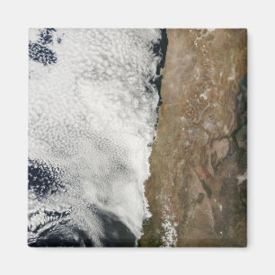 Satellitenansicht der Anden-Berge Magnet