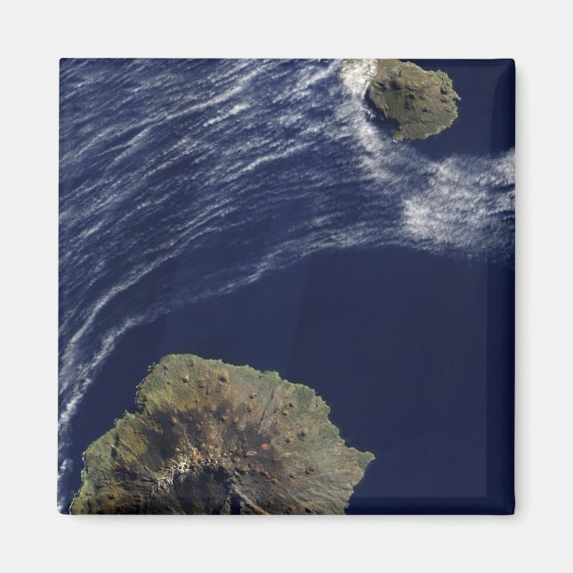 Satellitenansicht der Prinz-Edward-Inseln Magnet (Vorne)
