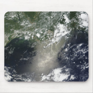 Satellitenansicht der Streifen und der Bänder des Mousepad